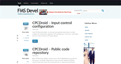 Desktop Screenshot of fmsdevel.wisecoding.es